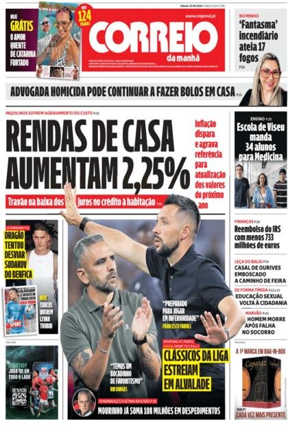 Correio da Manhã – 30/08/2025