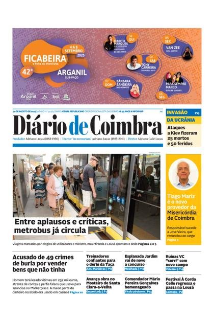 Diário de Coimbra – 30/08/2025