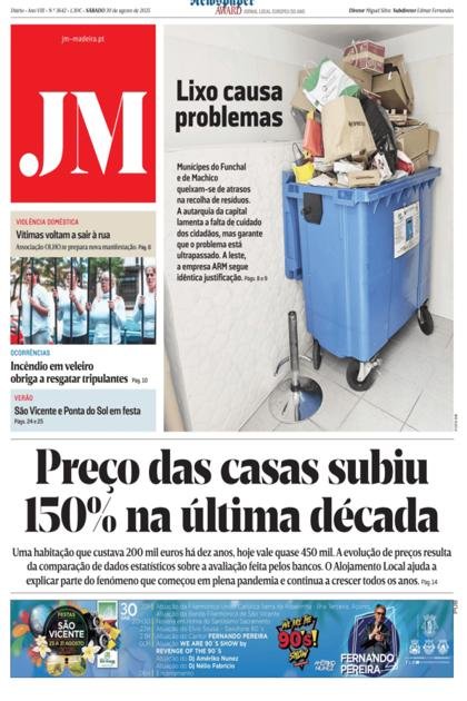 Jornal da Madeira – 30/08/2025