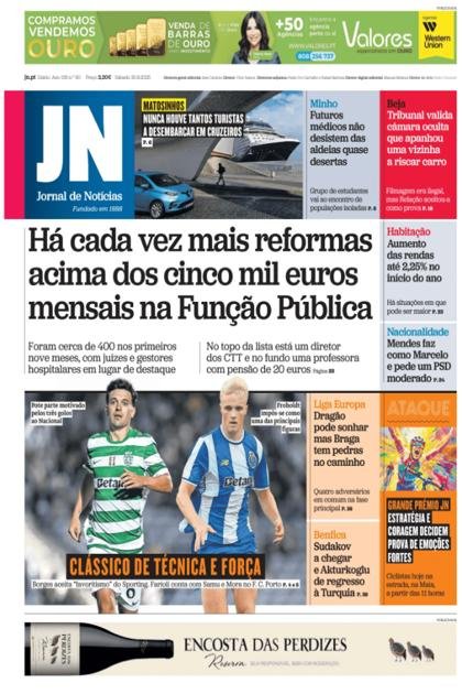 Jornal de Notícias – 30/08/2025