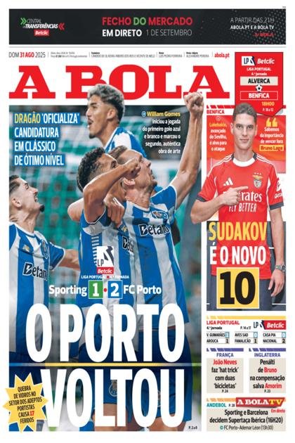 A Bola – 31/08/2025