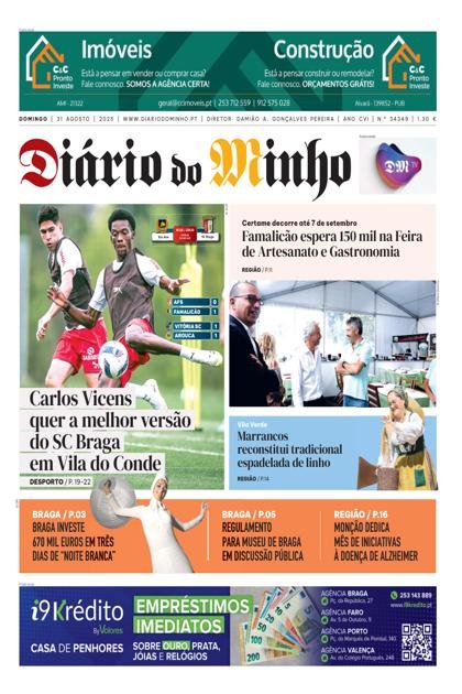 Diário do Minho – 31/08/2025