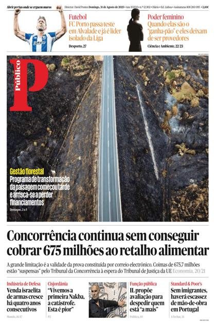 Público LX – 31/08/2025
