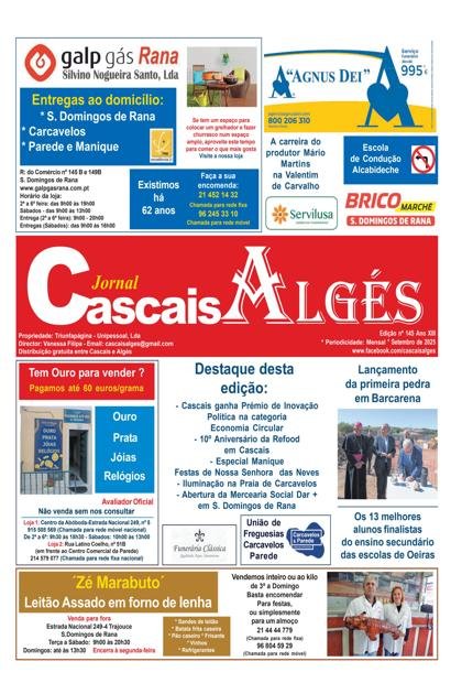 Jornal CascaisAlgés – Setembro 2025