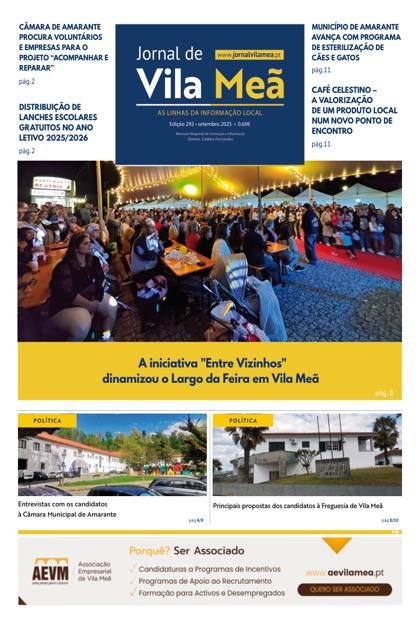Jornal de Vila Meã – Setembro 2025