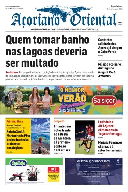 Açoriano Oriental – 1/09/2025