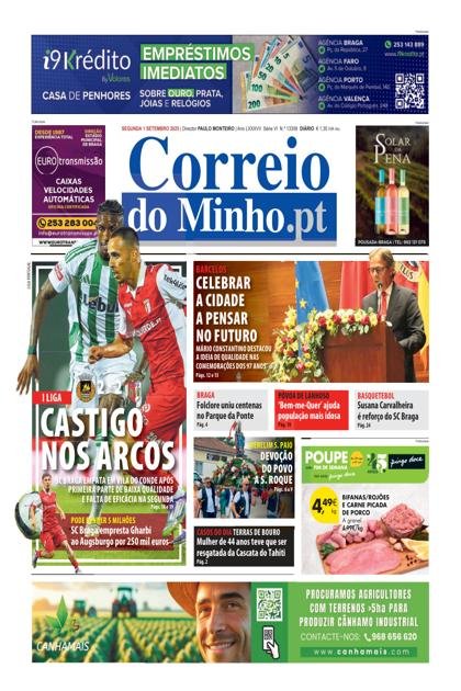 Correio do Minho – 1/09/2025