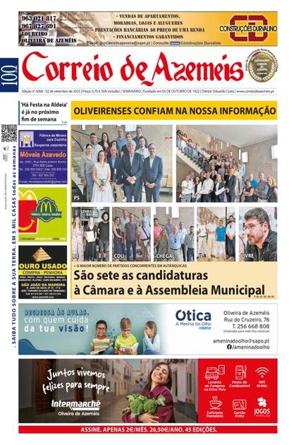 Correio de Azeméis – 2/09/2025