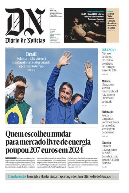 Diário de Notícias – 2/09/2025