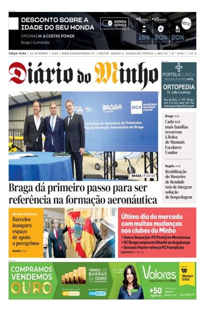Diário do Minho – 2/09/2025