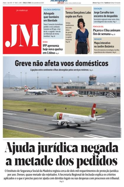 Jornal da Madeira – 2/09/2025