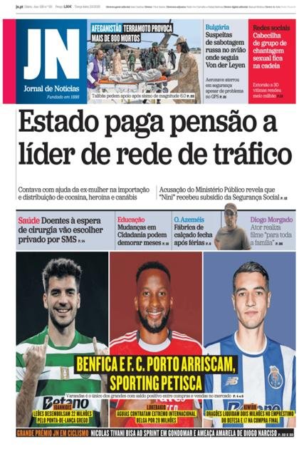 Jornal de Notícias – 2/09/2025