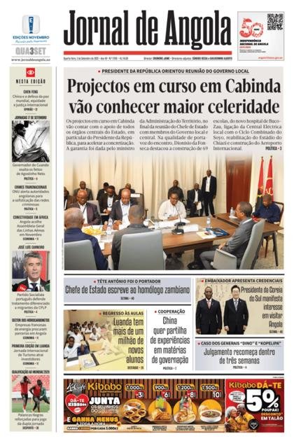 Jornal de Angola – 3/09/2025