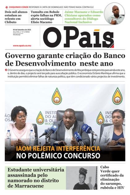 O País – 3/09/2025