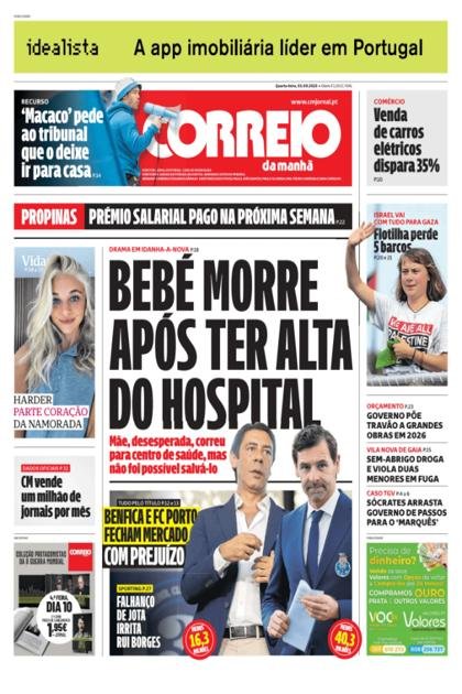 Correio da Manhã – 3/09/2025