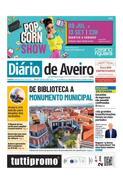 Diário de Aveiro – 3/09/2025