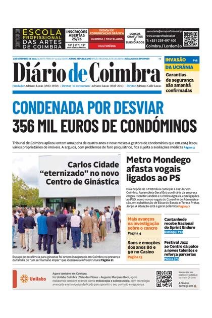 Diário de Coimbra – 3/09/2025
