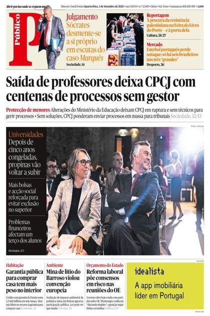 Público OPO – 3/09/2025