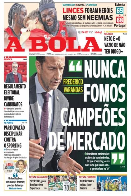 A Bola – 4/09/2025