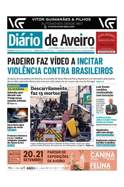 Diário de Aveiro – 4/09/2025