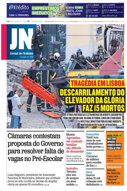 Jornal de Notícias – 4/09/2025