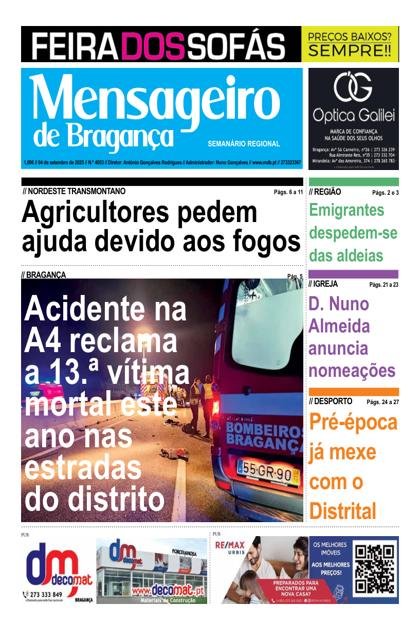 Mensageiro de Bragança – 4/09/2025