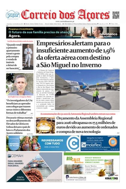Correio dos Açores – 5/09/2025
