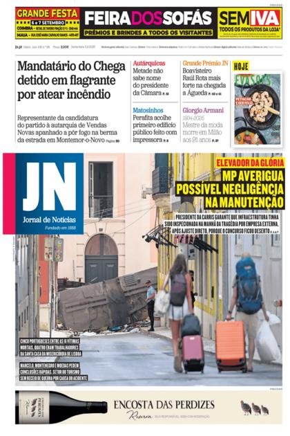 Jornal de Notícias – 5/09/2025
