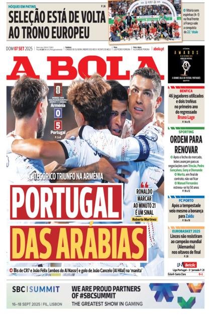 A Bola – 7/09/2025