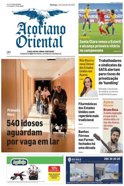 Açoriano Oriental – 7/09/2025