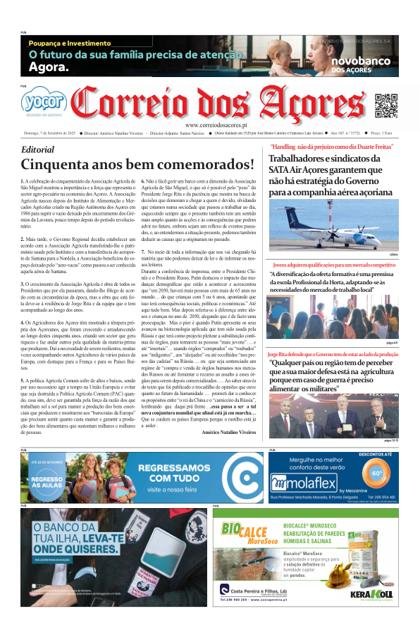 Correio dos Açores – 7/09/2025