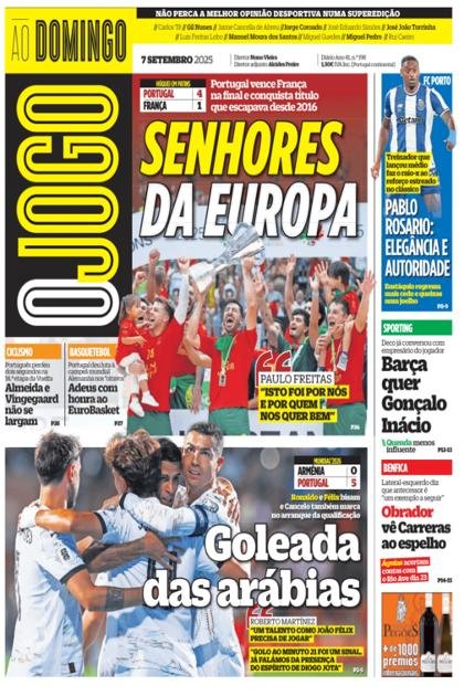 O Jogo – 7/09/2025