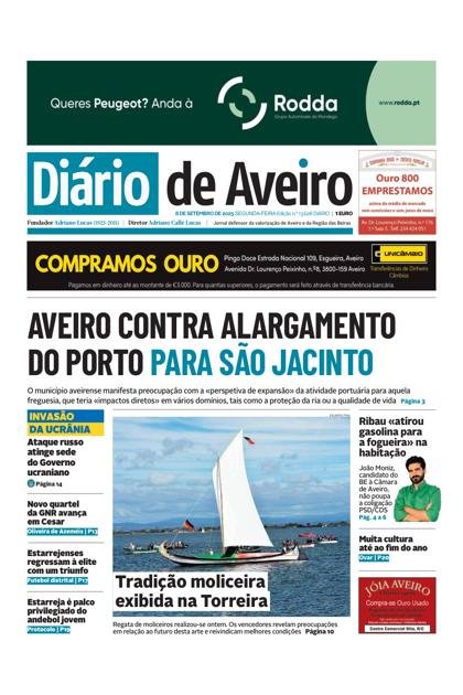 Diário de Aveiro – 8/09/2025