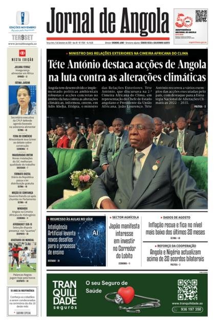 Jornal de Angola – 9/09/2025