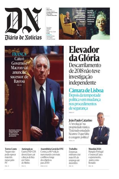 Diário de Notícias – 9/09/2025