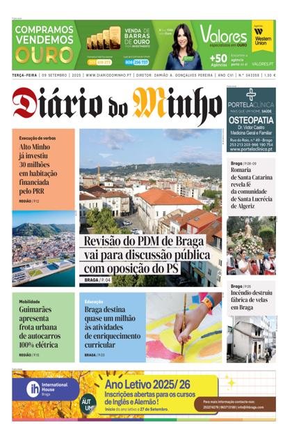 Diário do Minho – 9/09/2025