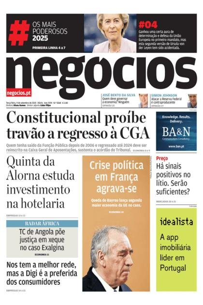 Negócios – 9/09/2025