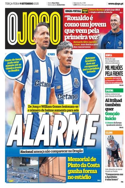 O Jogo – 9/09/2025