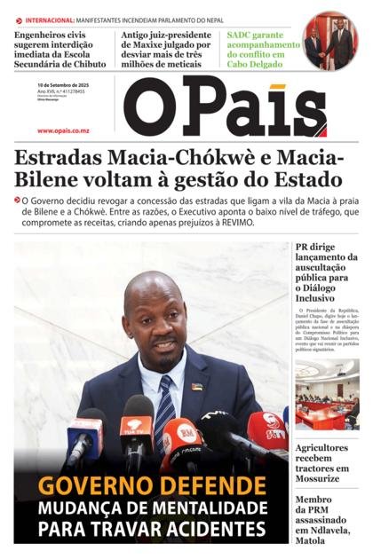O País – 10/09/2025
