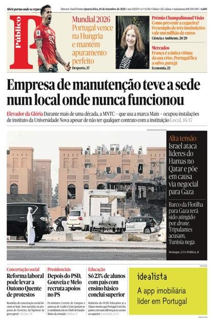 Público LX – 10/09/2025