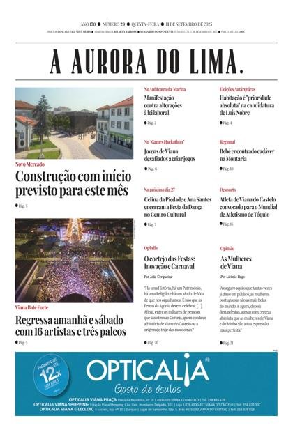 A Aurora do Lima – 11/09/2025