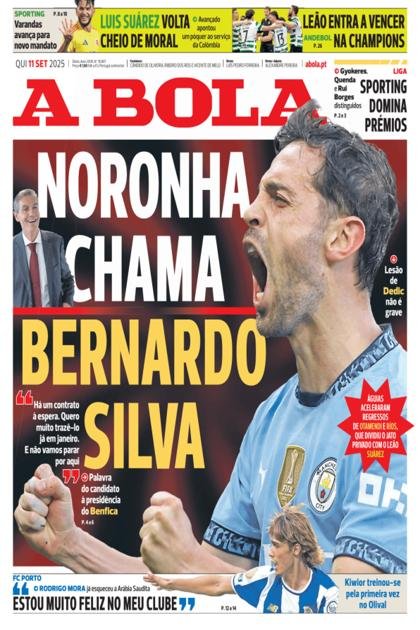 A Bola – 11/09/2025