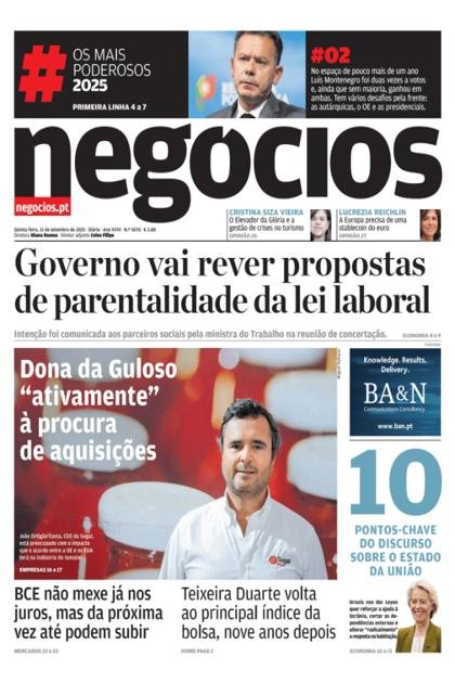 Negócios – 11/09/2025