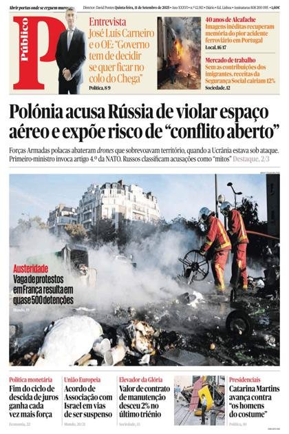 Público LX – 11/09/2025