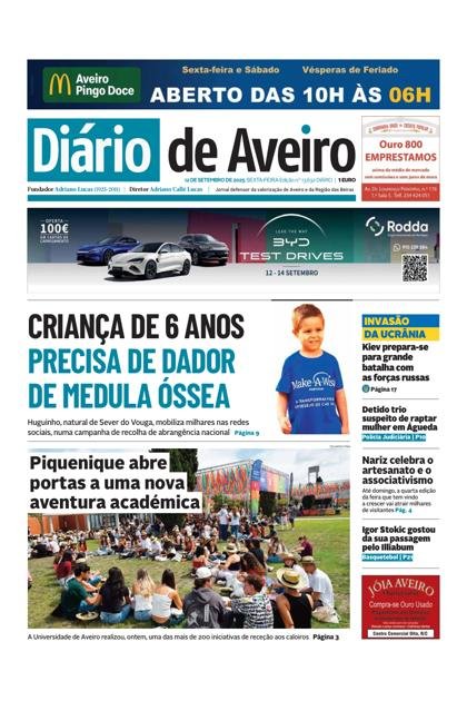 Diário de Aveiro – 12/09/2025