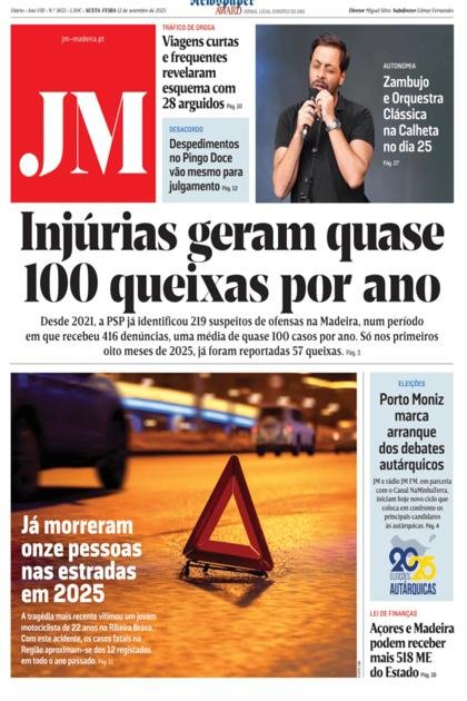 Jornal da Madeira – 12/09/2025