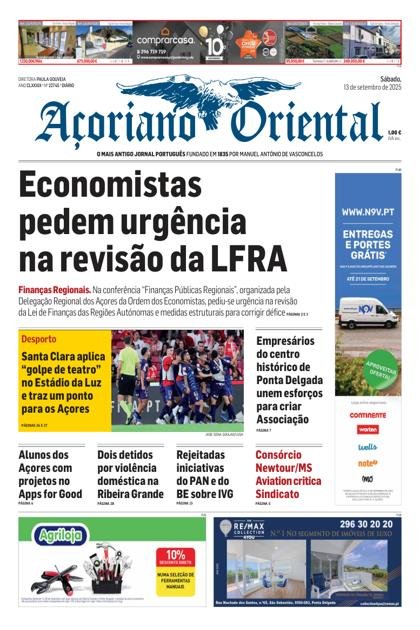 Açoriano Oriental – 13/09/2025