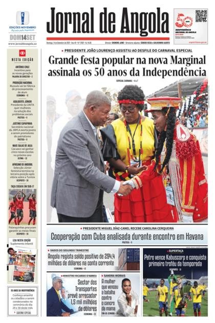 Jornal de Angola – 14/09/2025