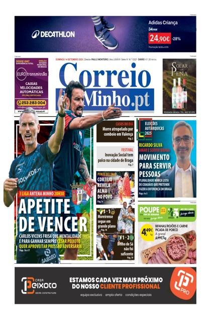 Correio do Minho – 14/09/2025