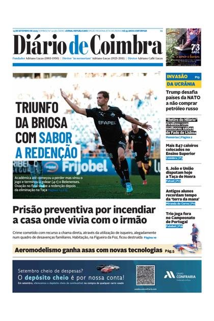 Diário de Coimbra – 14/09/2025